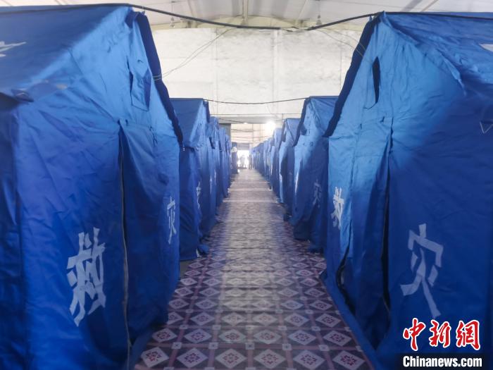 那曲火車站集中健康監(jiān)測點?！≈袊F路青藏集團(tuán)有限公司拉薩車務(wù)段 供圖