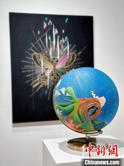 展覽現(xiàn)場。　醍醐藝術(shù)中心 供圖