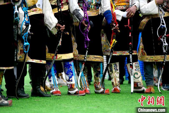 3月28日，參加響箭比賽的選手們。　李林 攝