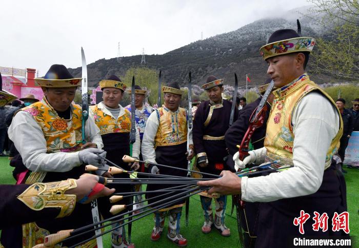 3月28日，參加響箭比賽的選手們?！±盍?攝