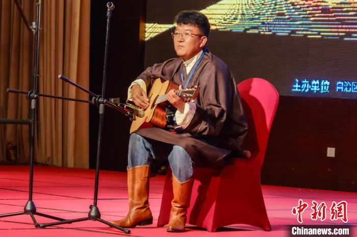 圖為選手進(jìn)行才藝展示。　西藏自治區(qū)旅發(fā)廳供圖