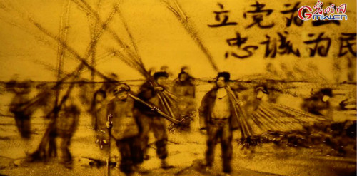 【沙畫】風好正揚帆，起航新時代