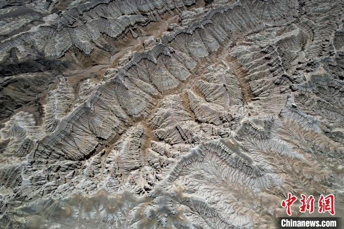 4月5日，西藏阿里札達(dá)土林。(無人機(jī)照片) 李林 攝